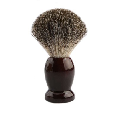 Professional Hair Salon Tool, with badger Hair For barber use Natural Wood Handle Shaving brush