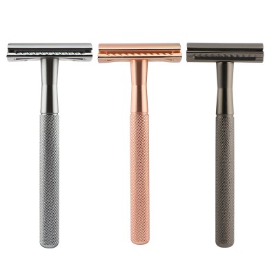 HAWARD D657 eco-friendly high quality double edge safety razor brass handle classical safety razor