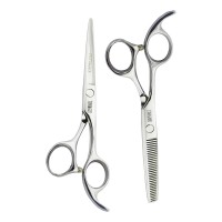 High quality stainless steel hand made professional barber salon shears hairdressing cutting and thinning scissors