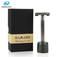 Parco 1 razor+1 razor stand+gift box high quality double edge blade mens shaving razor for men gift set