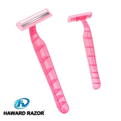 D211L factory price twin blade disposable razor/ cheap twin blade razor