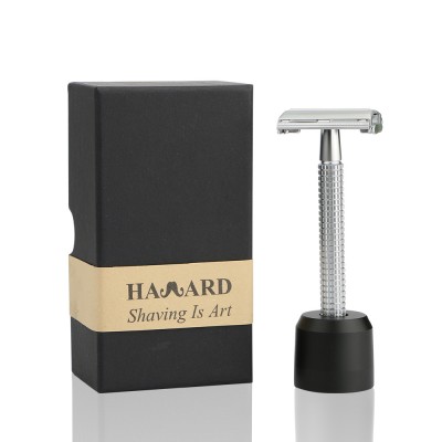 High quality adjustable double edge metal safety razor stainless steel butterfly razor